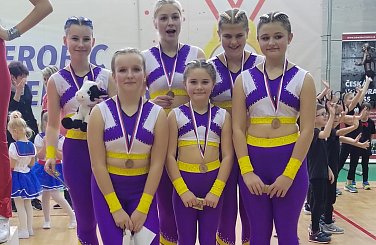 První letošní závody ve sportovním aerobiku První letošní závody ve sportovním aerobiku